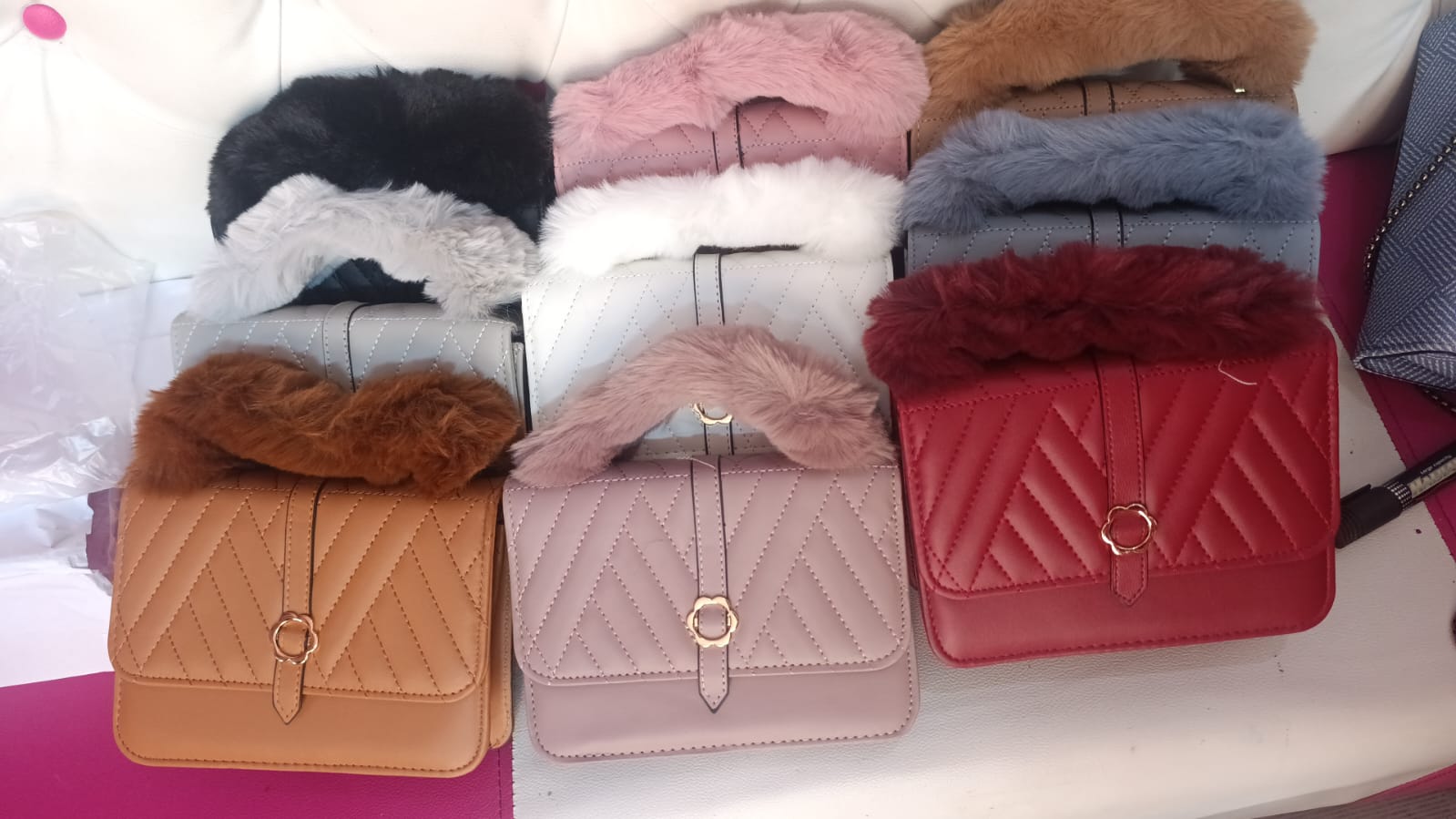 Trendy handbags